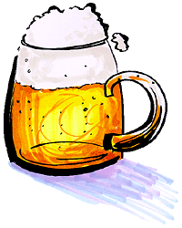 ビールのイラスト