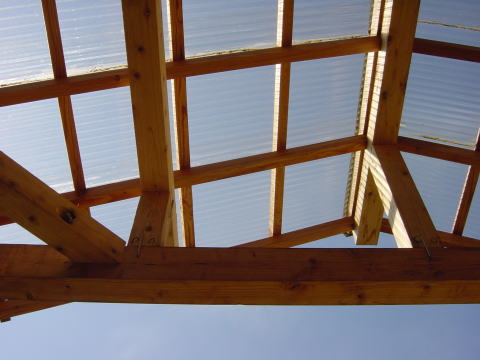 Diy ポリカ波板の屋根 波板の貼り方